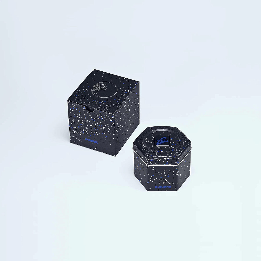 Часы Casio G-Shock GM-110EARTH-1ADR — синий, пластик сталь