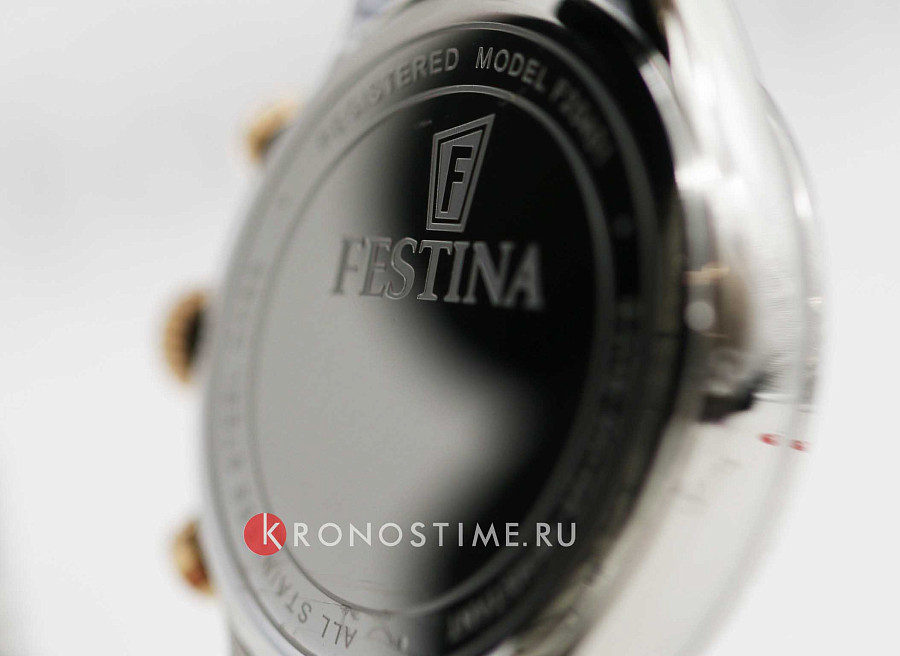 Часы Festina Boyfriend F20401/3 — перламутровый, металл сталь