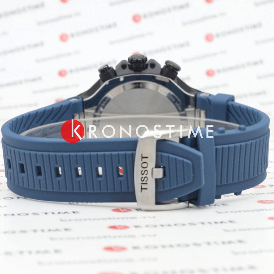 Часы Tissot T-Race 45 mm T141.417.27.041.00 — каучук, мужские