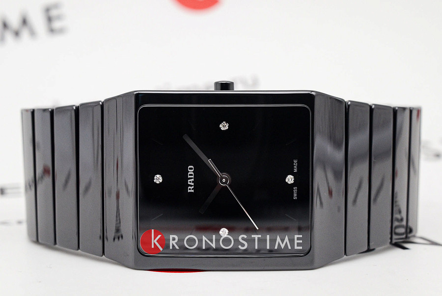 Часы Rado Ceramica Diamonds R21700702 — кварцевые, керамика