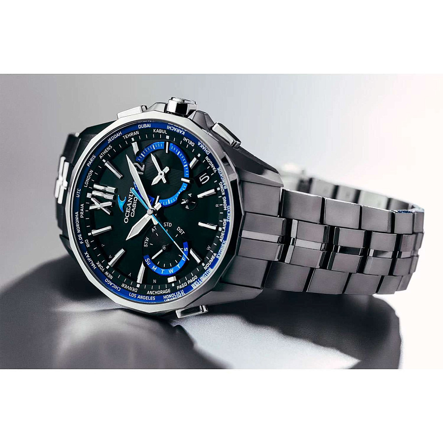 Часы Casio Oceanus OCW-S3400-1A — титан, Япония