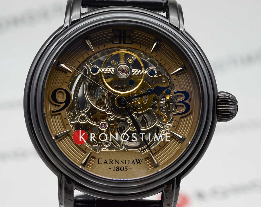 Часы Earnshaw ES-8011-08 — сталь металл, Англия