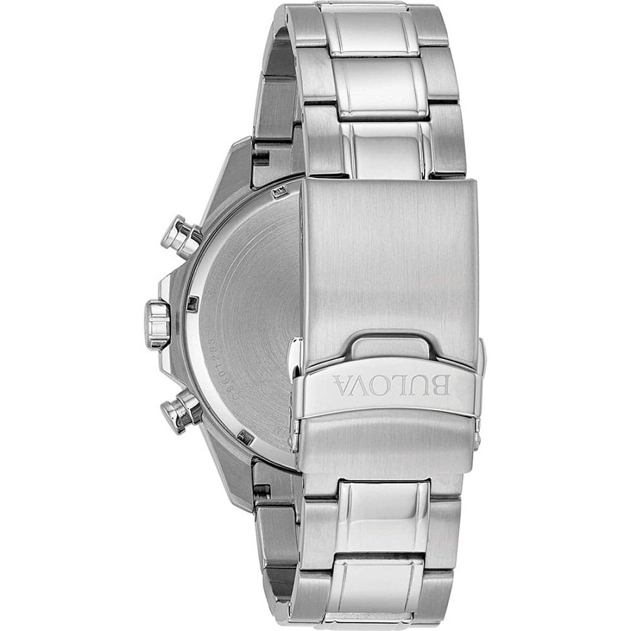 Часы Bulova Marine Star 96B255 — металл сталь, США