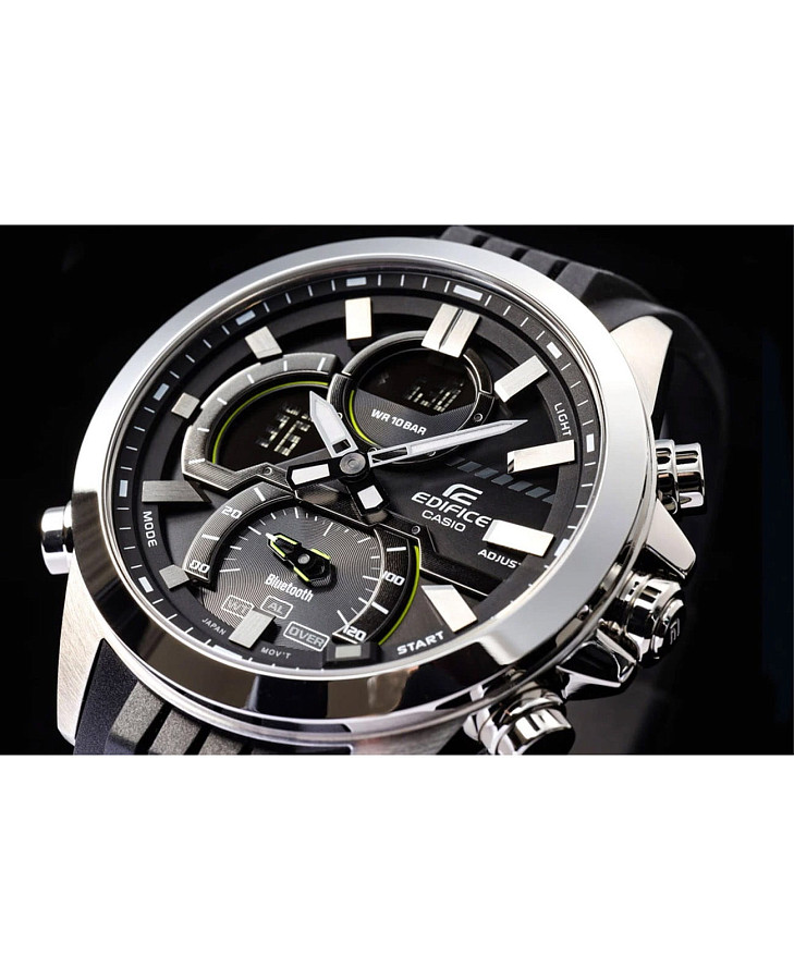 Часы Casio Edifice ECB-30P-1ADF (ECB-30P-1AEF) — артикул ECB-30P-1AEF