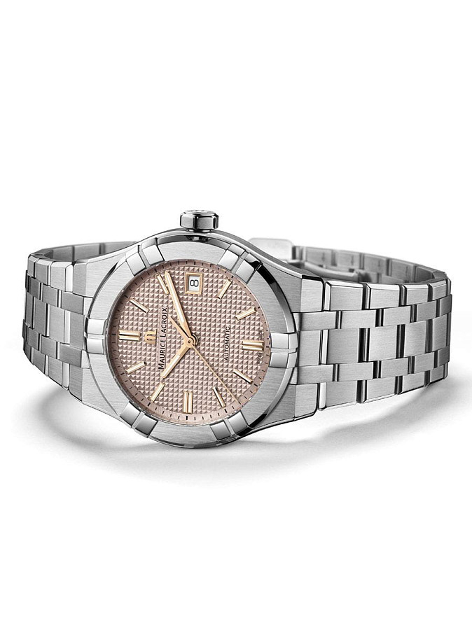 Часы Maurice Lacroix Aikon Automatic AI6007-SS002-731-1 — механические, сталь металл