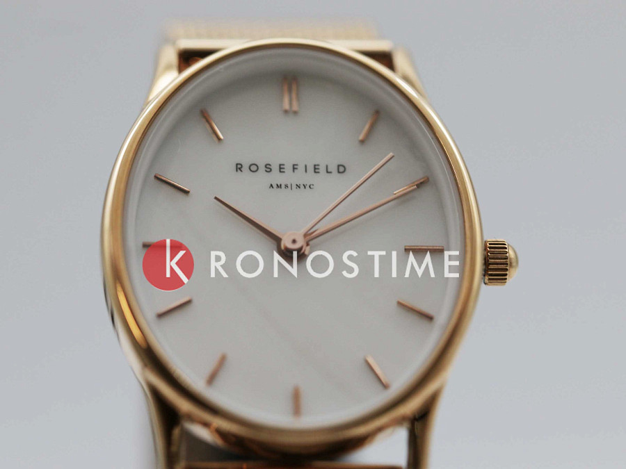 Часы Rosefield The Oval OWRMR-OV12 — кварцевые, сталь металл
