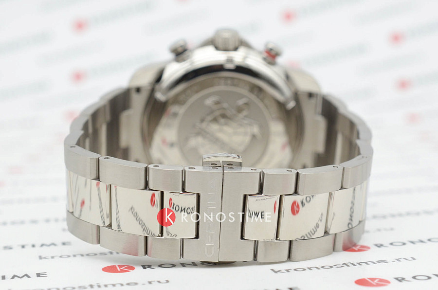 Часы Certina DS Podium Chronograph 1/100 sec C001.647.44.047.00 — Швейцария, кварцевые