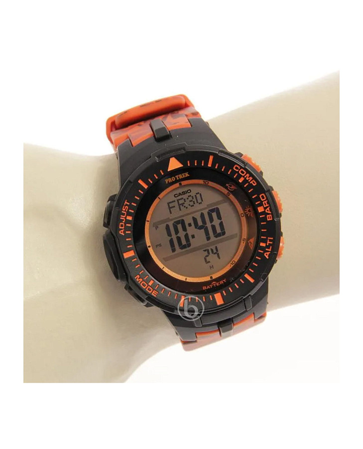 Часы Casio Pro Trek PRG-300CM-4DR — пластик, Япония