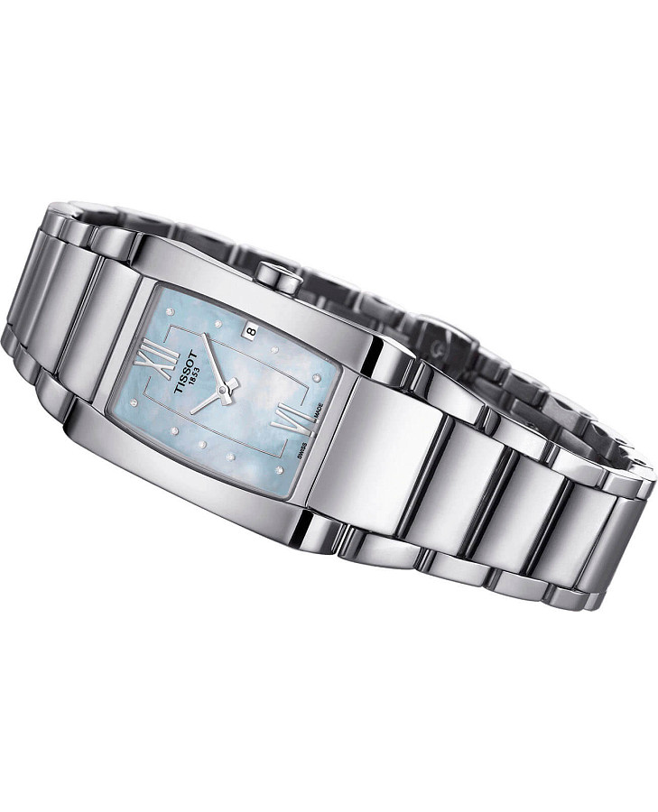 Часы Tissot Generosi-T T105.309.11.116.00 — кварцевые, сталь металл