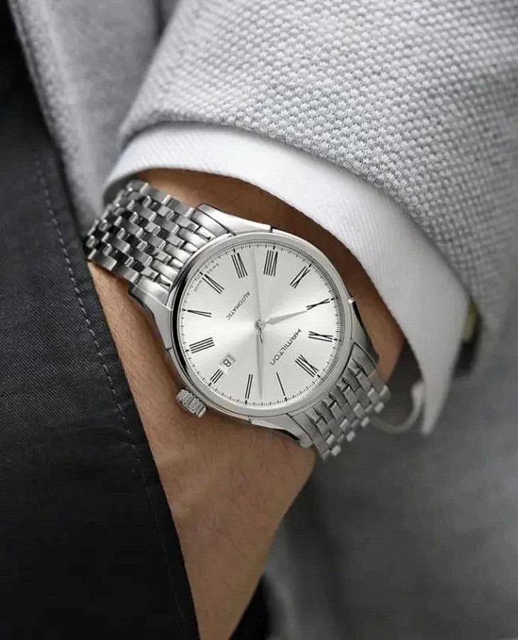 Часы Hamilton American Classic Valiant Auto H39515154 — механические, сталь