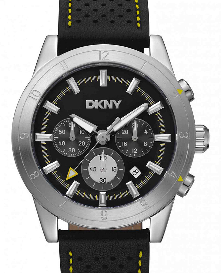 Часы DKNY Bryant Park Chrono DK1G051L0025 — кварцевые, металл сталь