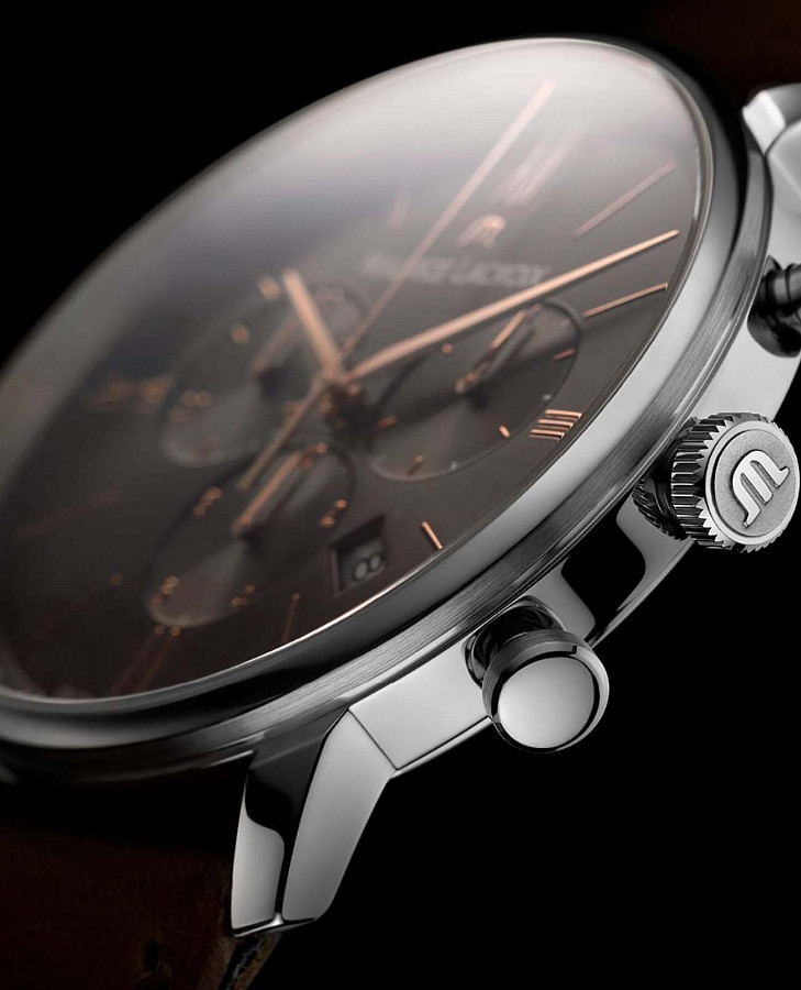 Часы Maurice Lacroix Eliros Chronograph EL1098-SS001-311-1 — Швейцария, кварцевые