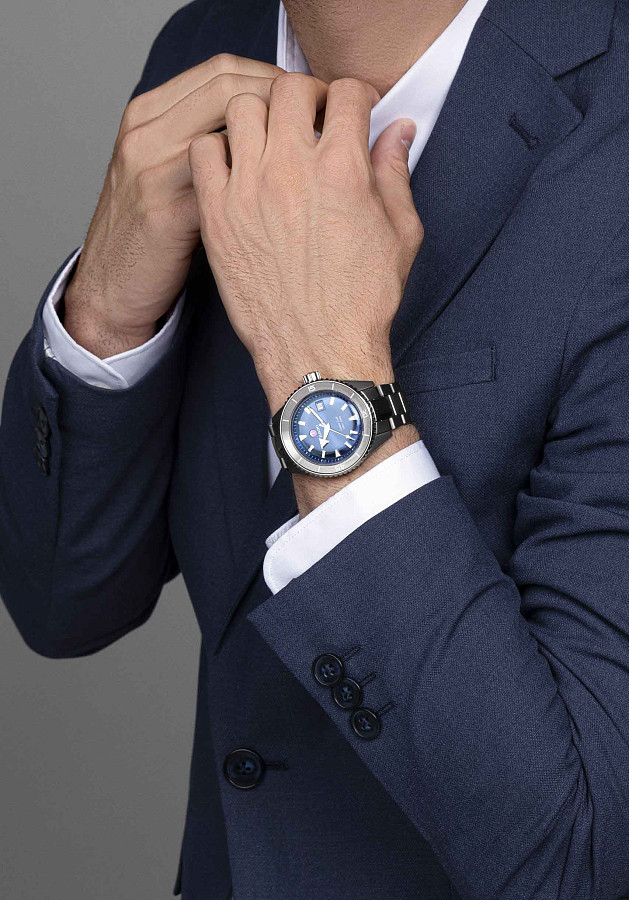 Часы Rado Captain Cook High-Tech Ceramic Diver R32144202 — титан + высокотехнологичная плазменная керамика, мужские