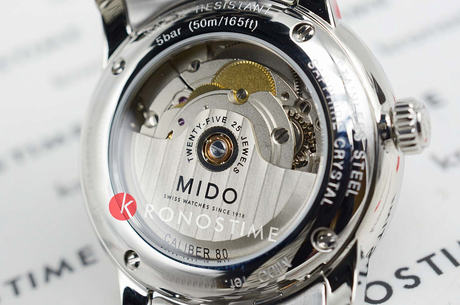 Часы Mido Baroncelli Gent M8600.4.18.1 — мужские, нержавеющая сталь