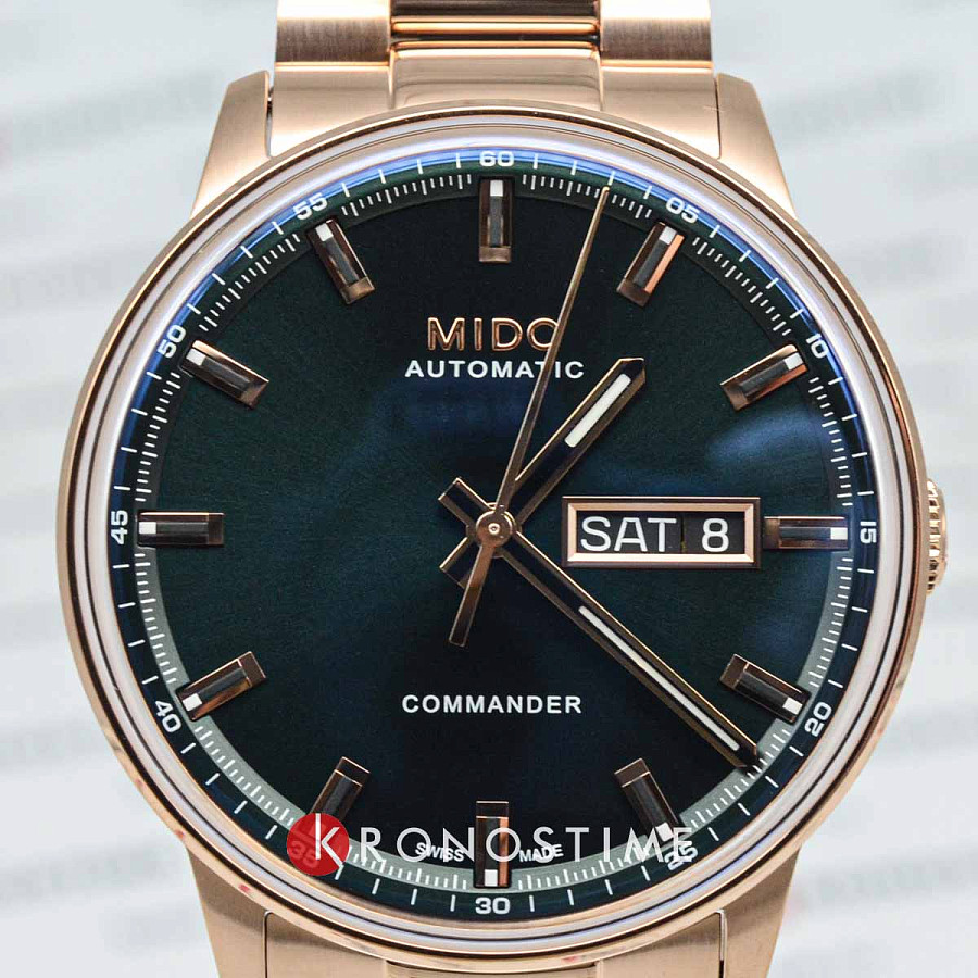 Часы Mido Commander Datoday M021.430.33.091.00 — механические, Швейцария, мужские