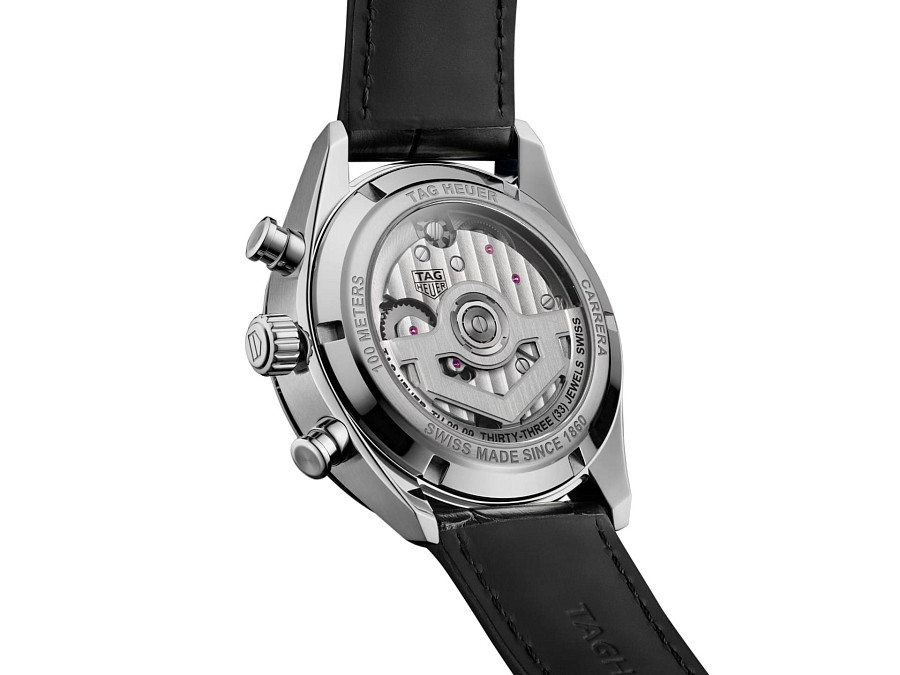Часы TAG Heuer Carrera Chronograph Tourbillon CBS5011.FC6566 — механические, сталь металл