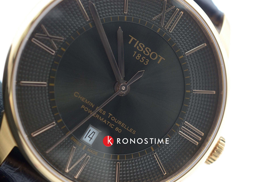 Часы Tissot Chemin des Tourelles Powermatic 80 T099.407.36.448.00 — Швейцария, механические