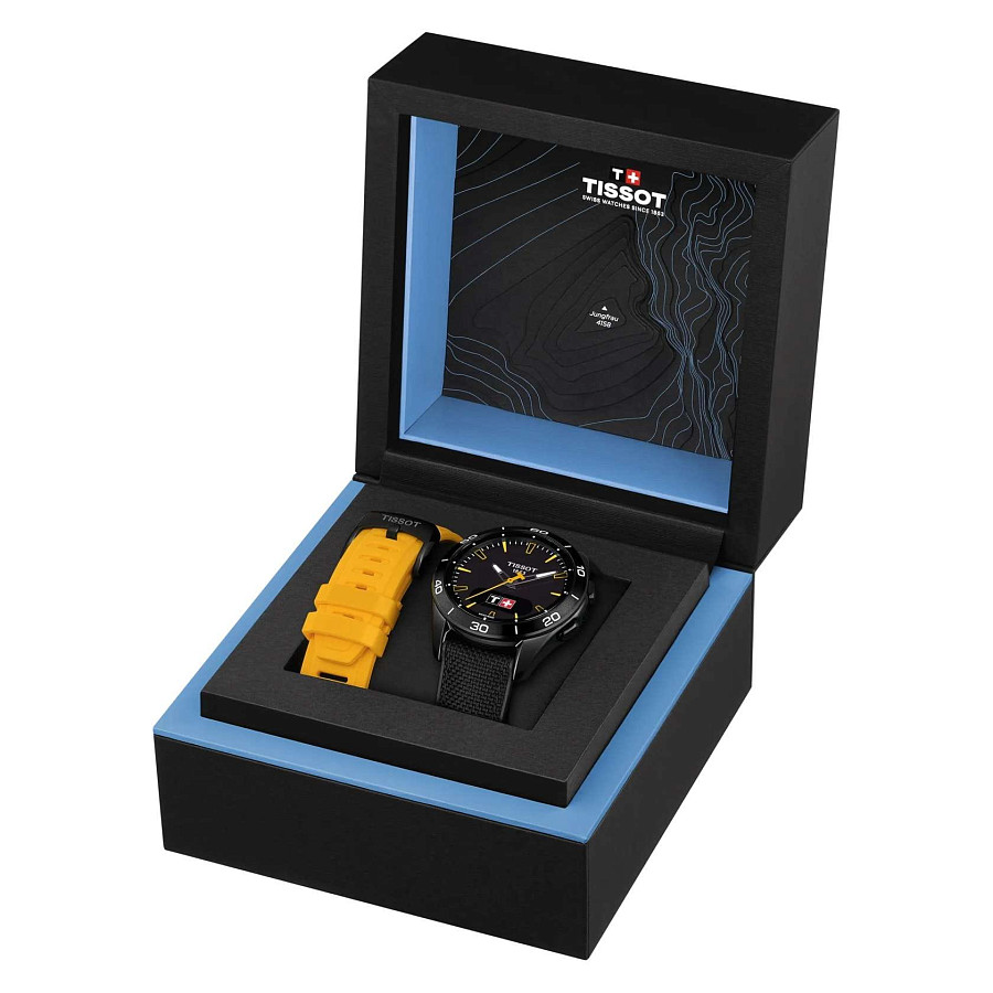 Часы Tissot T-Touch Connect Sport Jungfraubahn Т153.420.47.051.06 — мужские, черный