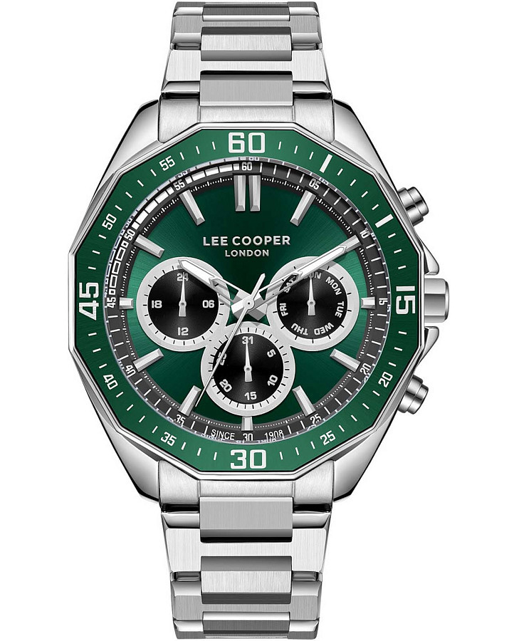 Часы Lee Cooper LC08021.370 — мужские, зеленый