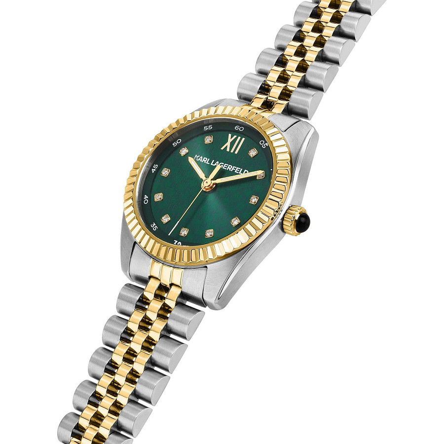 Часы Karl Lagerfeld Timeless Code Mini R0553109504 — кварцевые, металл сталь
