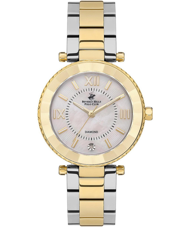 Часы Beverly Hills Polo Club BP3566C.220 — женские, перламутровый