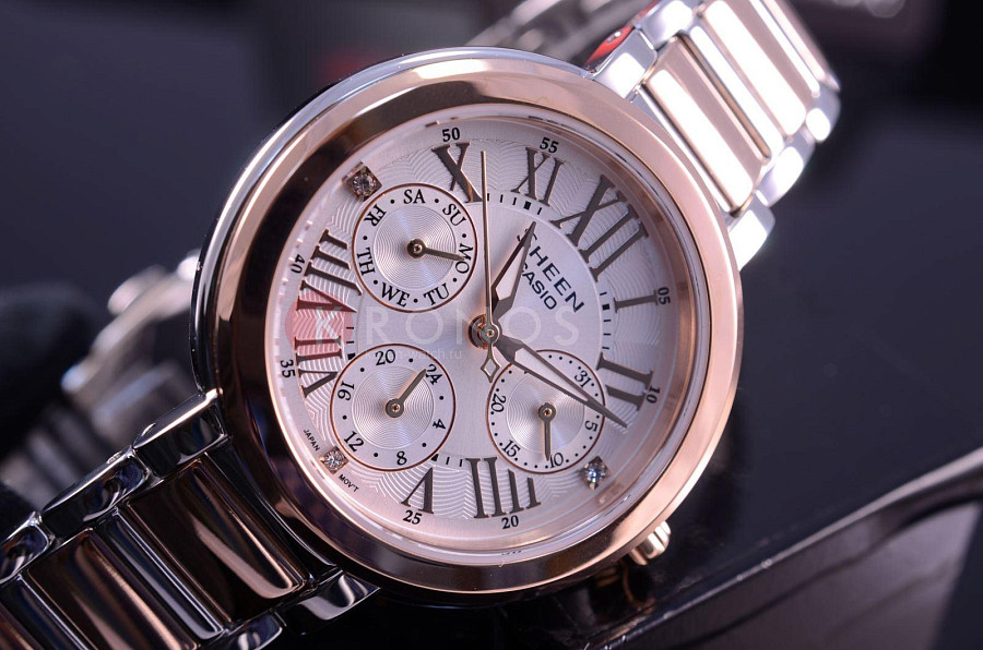Часы Casio Sheen SHE-3034SPG-7A — женские
