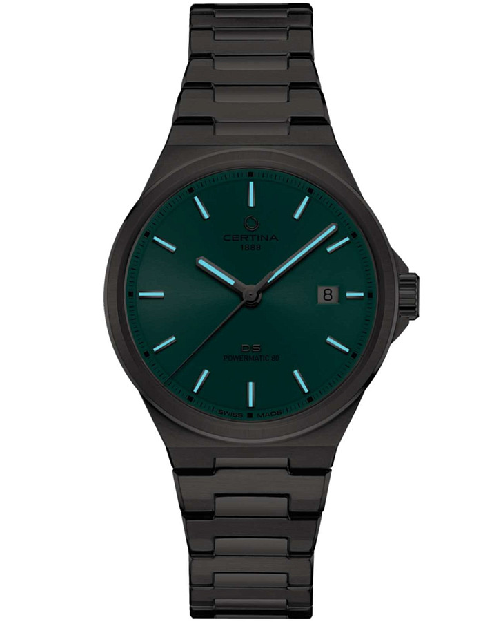 Часы Certina DS-7 Powermatic 80 - C043.407.11.351.00 — женские, нержавеющая сталь