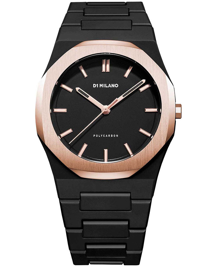 Часы D1 Milano Polycarbon PCBJ15 — мужские, черный