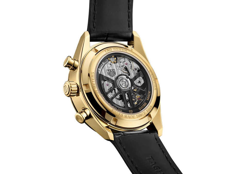 Часы TAG Heuer Carrera 60th Anniversary CBN2044.FC8313 — механические, золото
