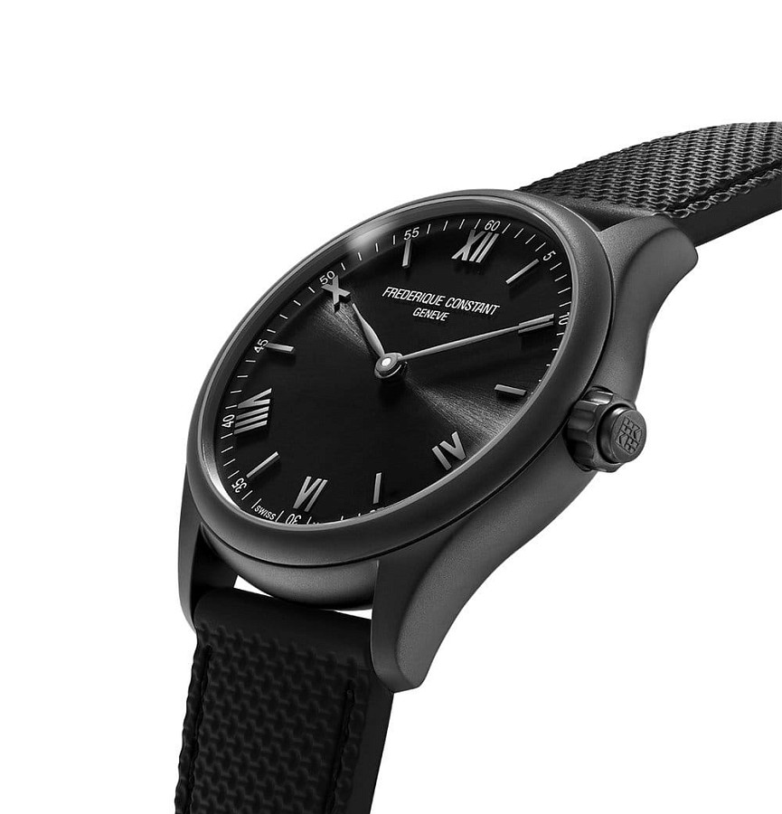 Часы Frederique Constant Smartwatch Gents Vitality FC-287B5TB6 — кварцевые, сталь металл