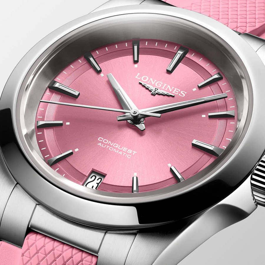 Часы Longines Conquest L3.430.4.99.9 — сталь металл, Швейцария