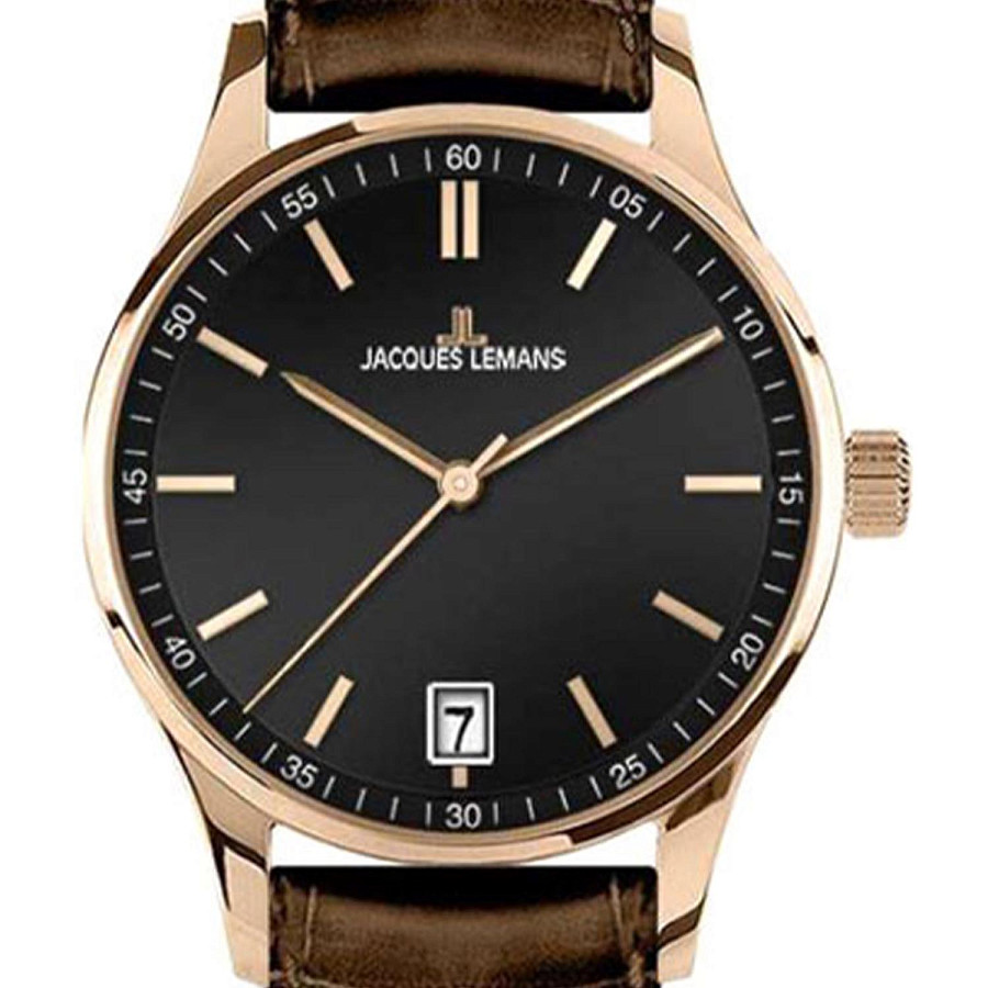 Часы Jacques Lemans Classic 1-2027D — кварцевые, сталь металл