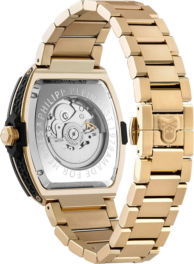 Часы Philipp Plein The Skeleton 2.0 PWJFA0625 — сталь металл, Германия