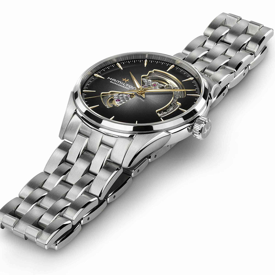 Часы Hamilton Jazzmaster Open Heart Auto H32705180 — механические, Швейцария, мужские