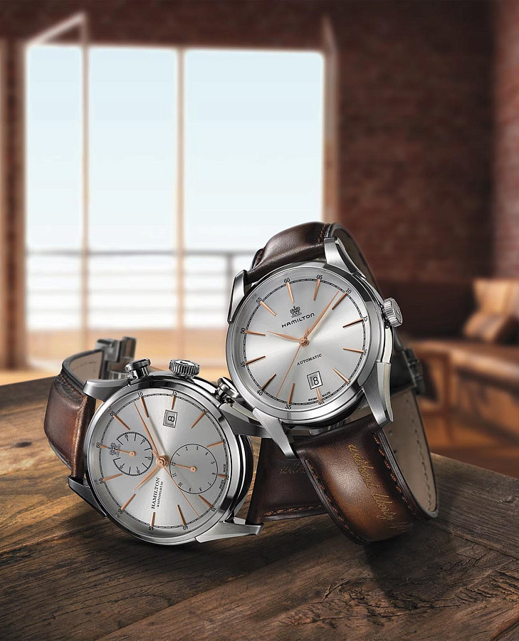 Часы Hamilton American Classic Spirit of Liberty Auto Chrono H32416581 — механические, сталь