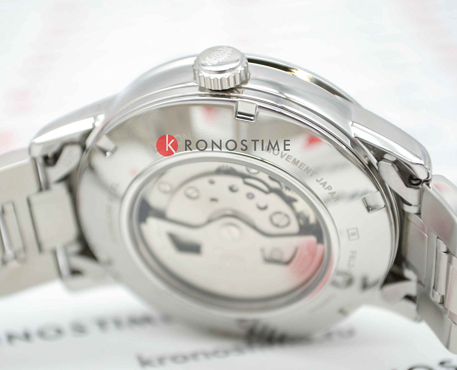 Часы Orient Sun & Moon RA-AS0008B (RN-AS0008B) — черный, металл сталь