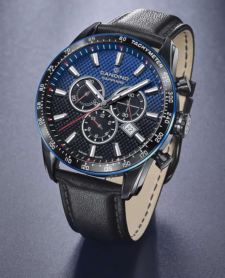 Часы Candino Gents Sport C4759/2 — кварцевые, сталь металл