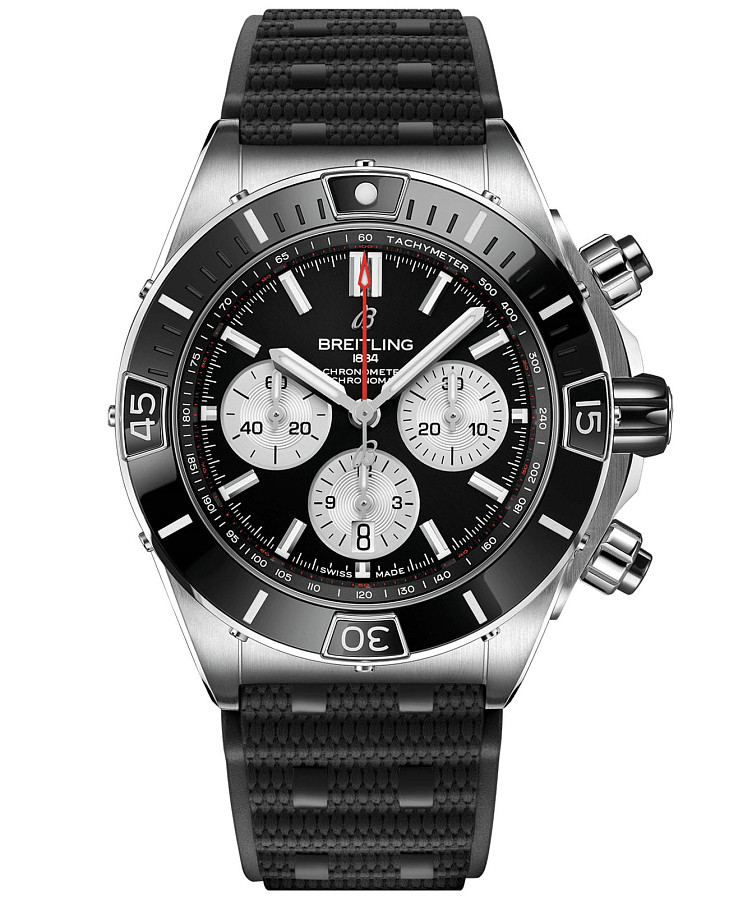 Часы Breitling Super Chronomat B01 44 AB0136251B1S1 — мужские, черный