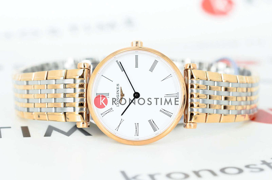 Часы Longines La Grande Classique L4.209.1.91.7 — кварцевые, сталь металл