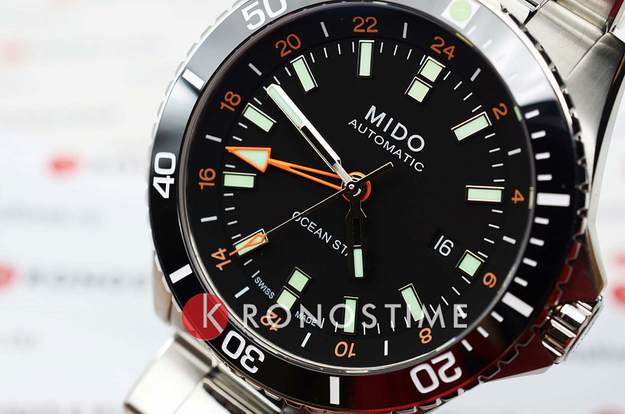 Часы Mido Ocean Star GMT M026.629.11.051.01 — механические, Швейцария, мужские