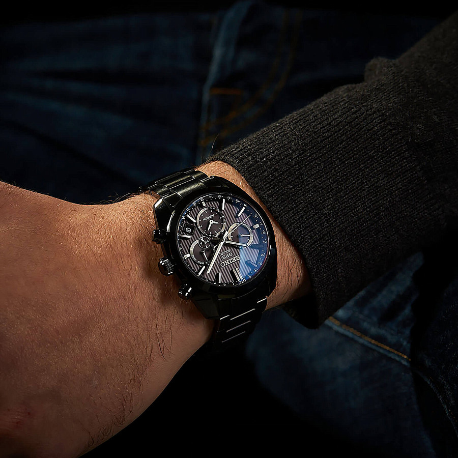 Часы Seiko Astron GPS Solar SSH023J1 — Япония, кварцевые
