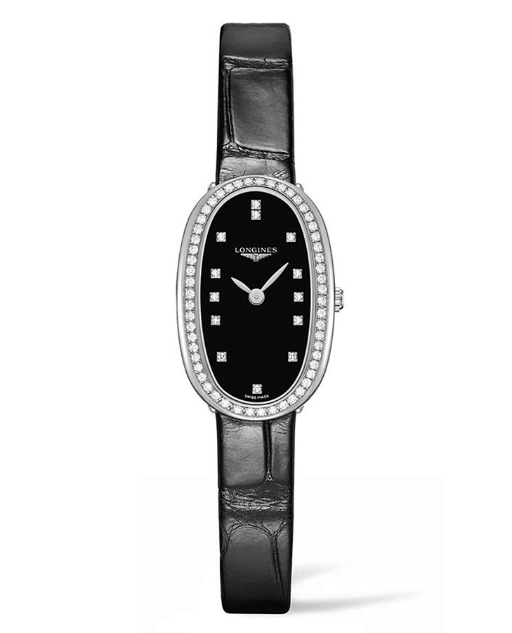 Часы Longines Symphonette L2.305.0.57.0 — женские, черный