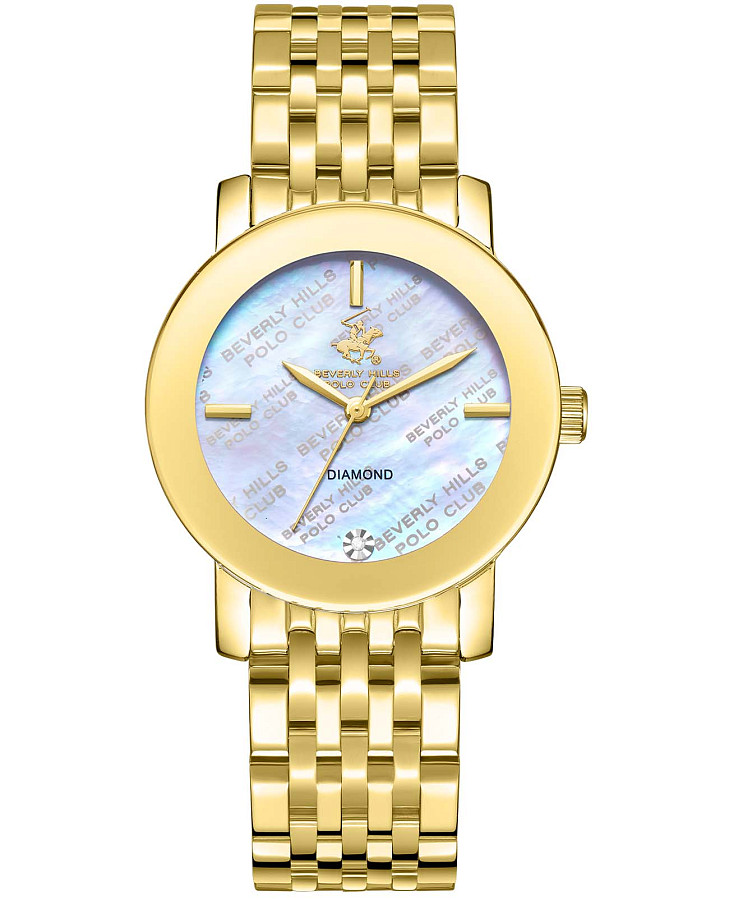 Часы Beverly Hills Polo Club BP3670C.120 — женские, перламутровый