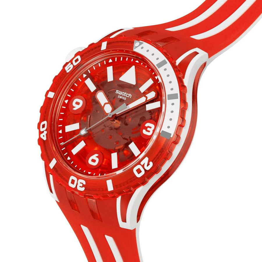 Часы Swatch Lion’s Mane SSCU09R100 — биокерамика, Швейцария
