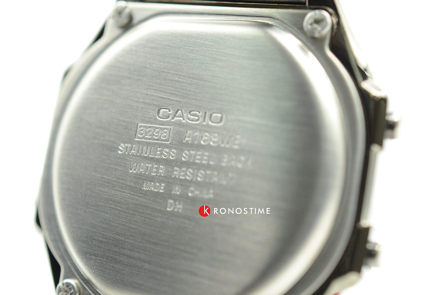 Часы Casio Collection A168WGG-1BDF (A168WGG-1B) — кварцевые, Япония, мужские