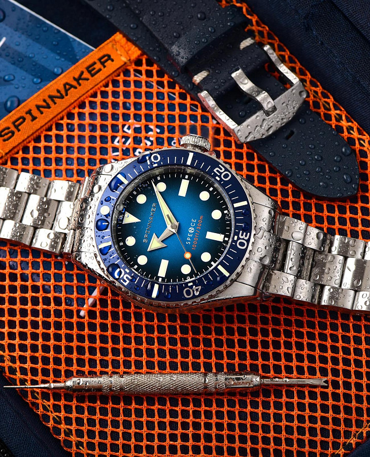 Часы Spinnaker Spence SP-5097-22 — сталь металл, Англия