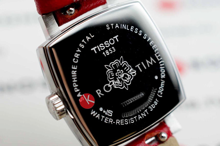 Часы Tissot Lovely Square Valentines T058.109.16.036.00 — женские, кожаный