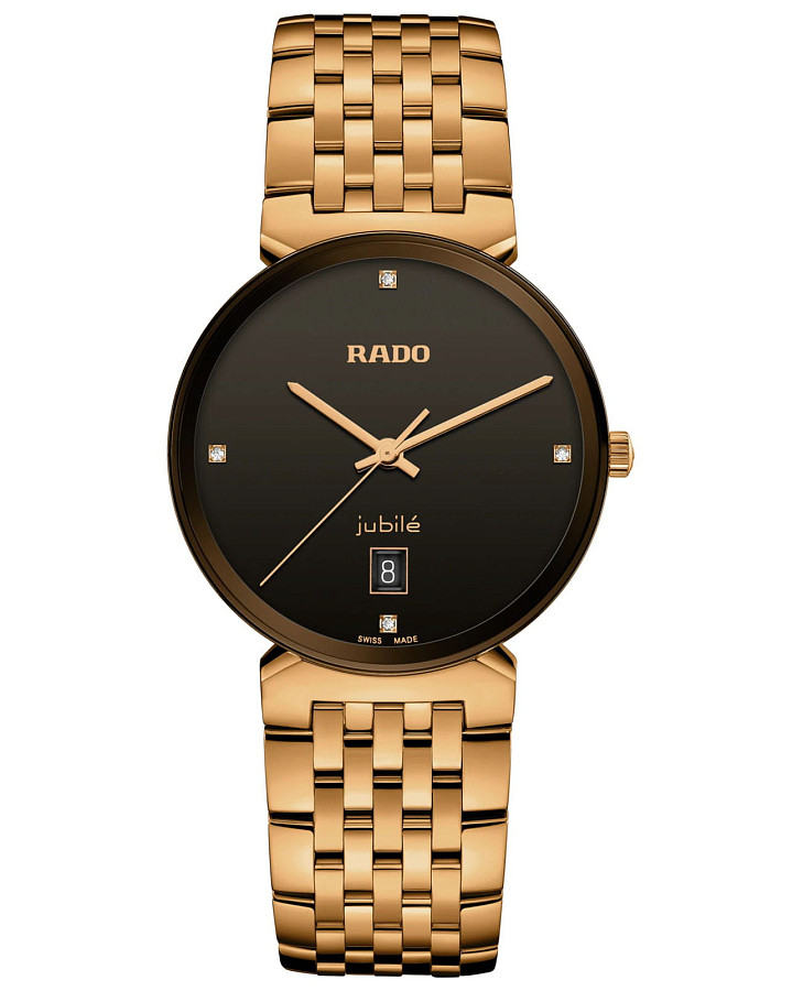 Часы Rado Florence Classic Diamonds R48916703 — мужские, черный