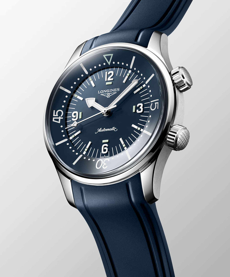 Часы Longines Legend Diver L3.764.4.90.9 — сталь металл, Швейцария