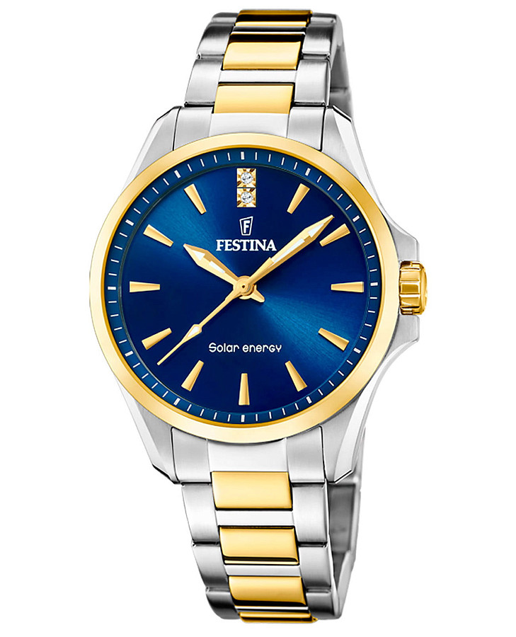 Часы Festina Solar F20655/4 — женские, синий